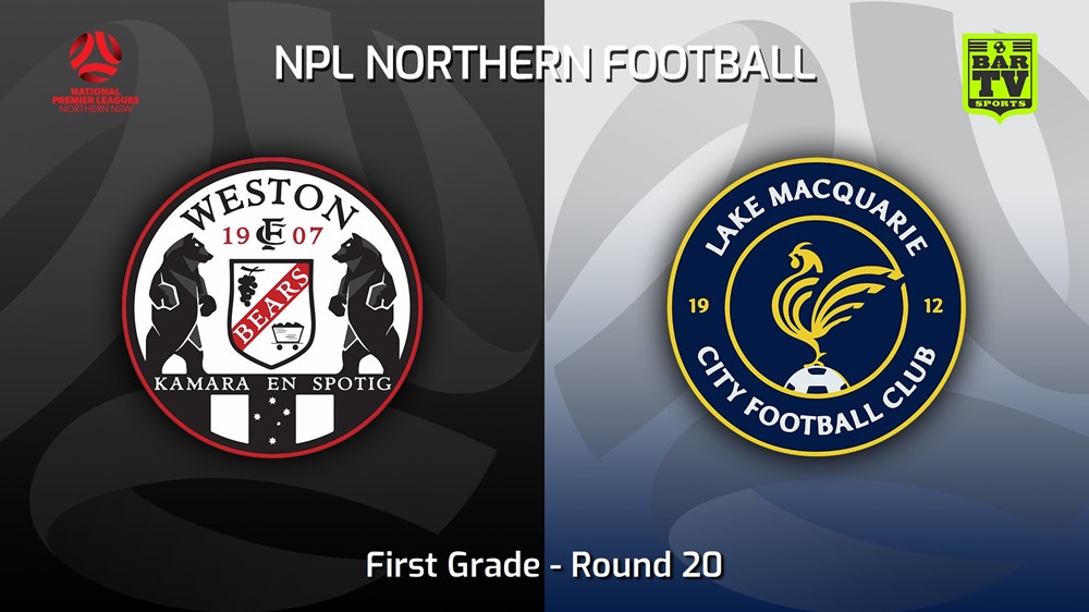 230723-NNSW NPLM Round 20 - Weston Workers FC v Lake Macquarie City FC Minigame Slate Image