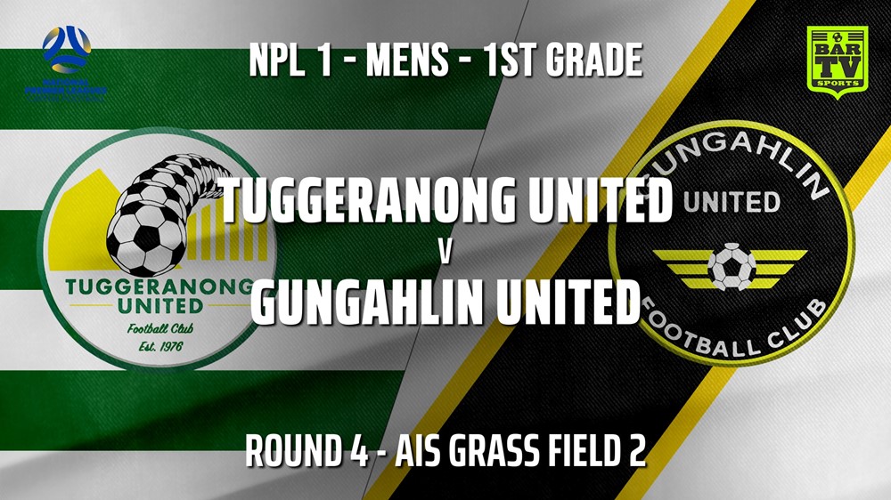 210526-NPL - CAPITAL Round 4 - Tuggeranong United FC v Gungahlin United FC Slate Image