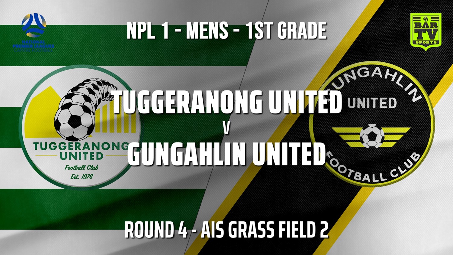 210526-NPL - CAPITAL Round 4 - Tuggeranong United FC v Gungahlin United FC Minigame Slate Image