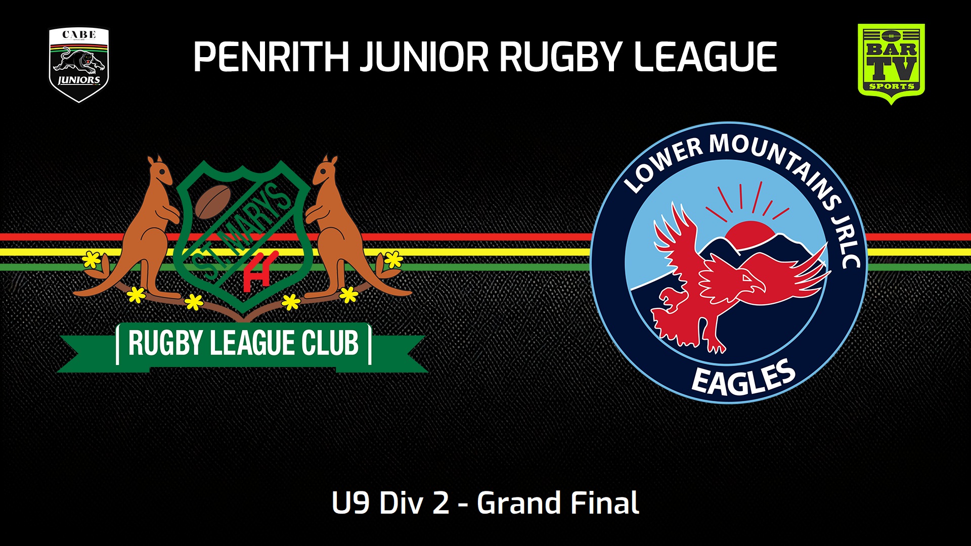 VIDEO Penrith & District Junior Rugby League Grand Final U9 Div 2 St Marys v Lower Mountains
