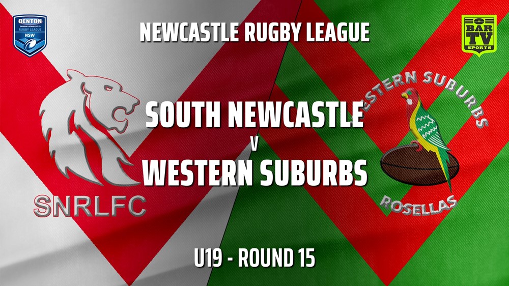 210717-Newcastle Round 15 - U19 - South Newcastle v Western Suburbs Rosellas Slate Image