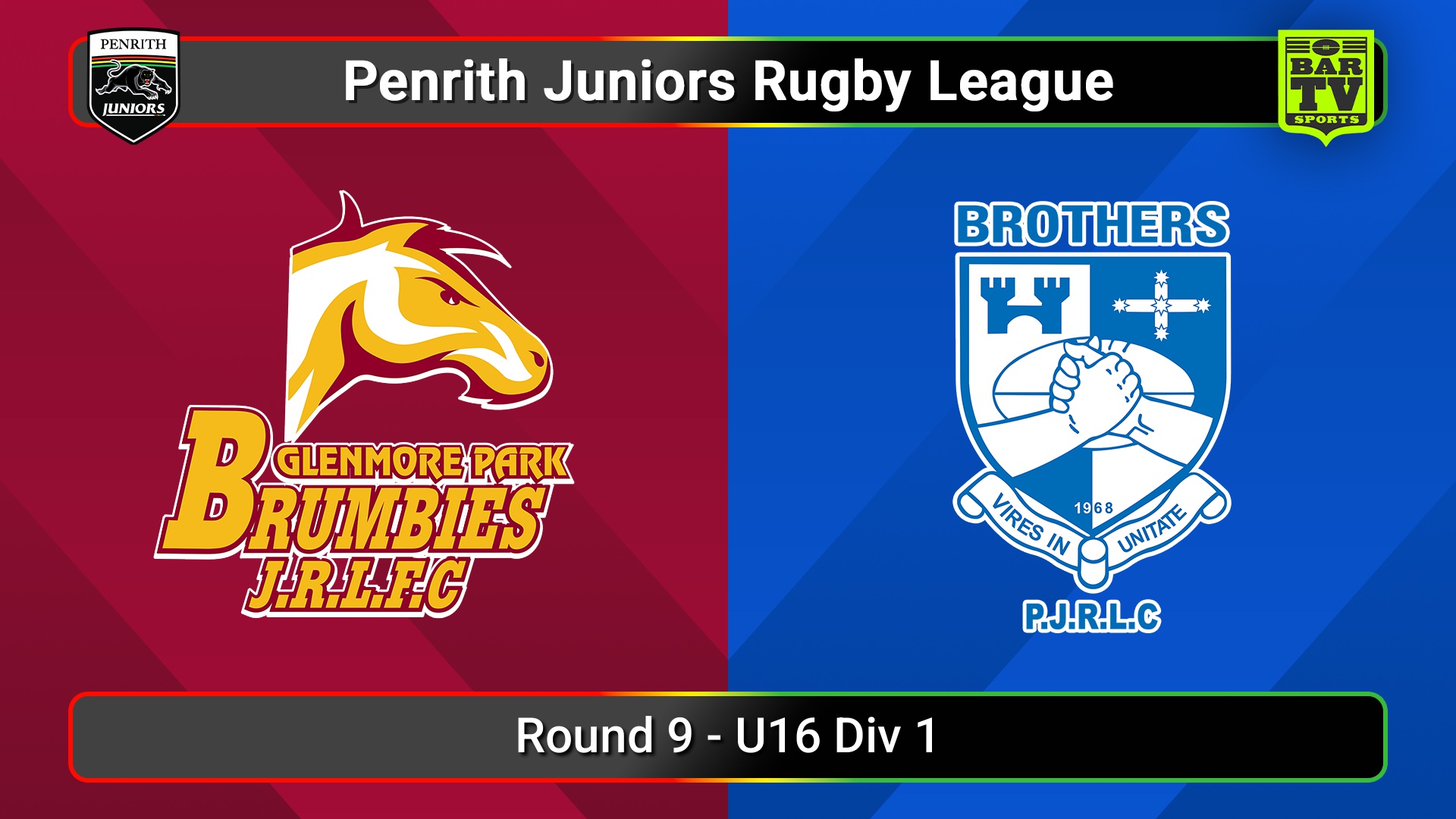 250621-video-Penrith & District Junior Rugby League Round 9 - U16 Div 1 - Glenmore Park v Brothers Slate Image