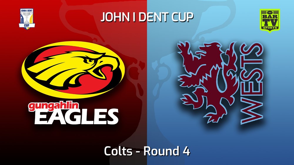 MINI GAME: John I Dent (ACT) Round 4 - Colts - Gungahlin Eagles v Wests Lions Slate Image