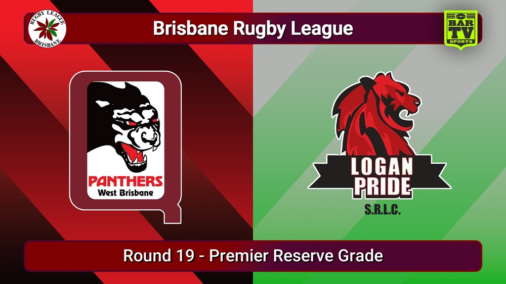 250809-video-BRL Round 19 - Premier Reserve Grade - West Brisbane Panthers v Logan Pride Slate Image