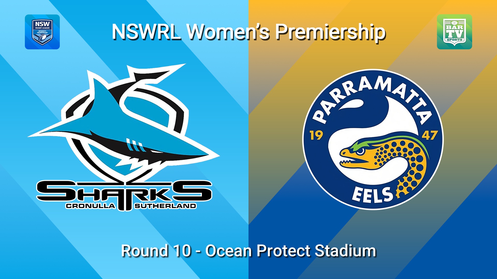 260823-video-NSW Women's Premiership Round 10 - Cronulla-Sutherland Sharks v Parramatta Eels Slate Image