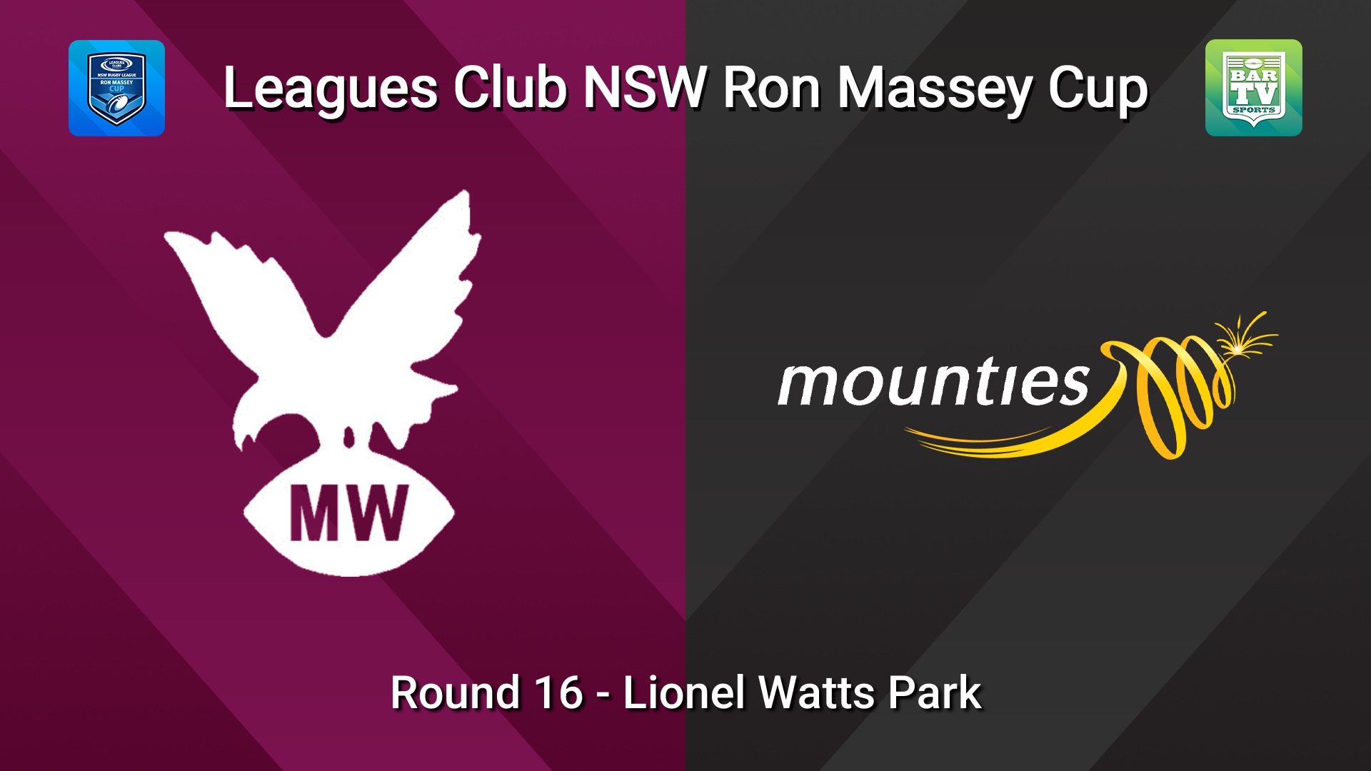 260726-video-Ron Massey Cup Round 16 - Manly Leagues v Mounties Slate Image