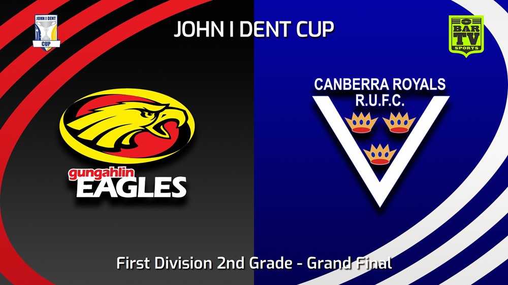 230816-John I Dent (ACT) Grand Final - First Division 2nd Grade - Gungahlin Eagles v Canberra Royals Slate Image
