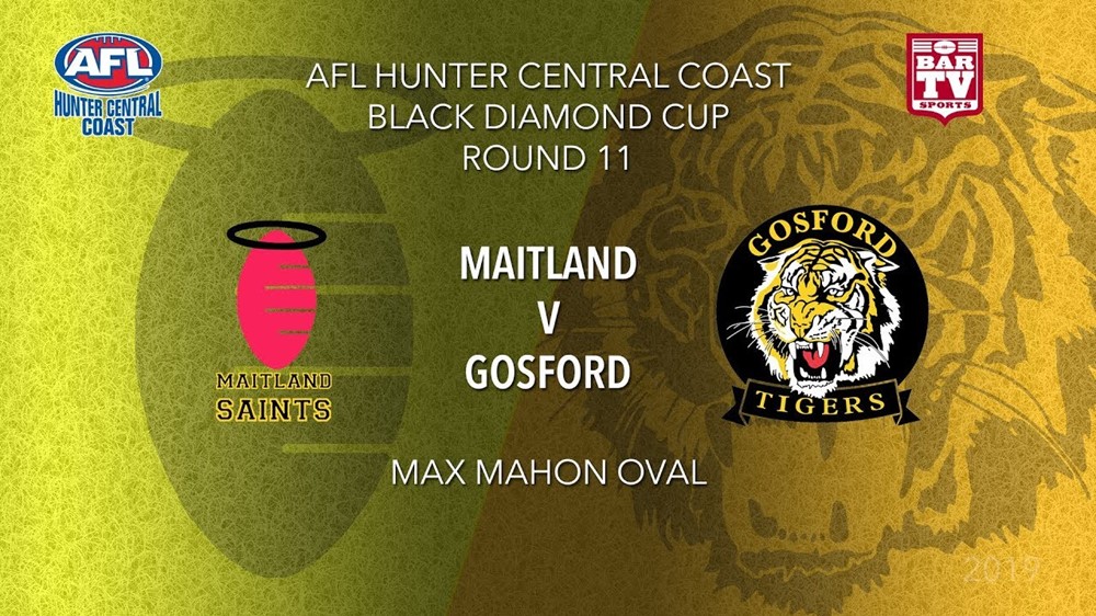 AFL HCC Cup - Maitland Saints v Gosford Tigers Slate Image