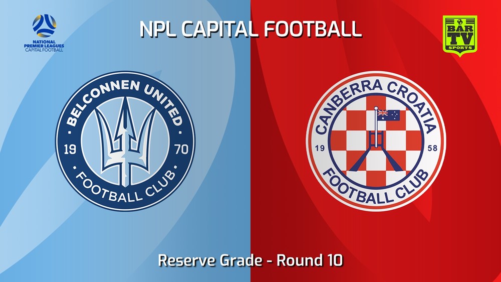 240714-video-NPL Women - Reserve Grade - Capital Football Round 10  - Belconnen United W v Canberra Croatia FC W Slate Image