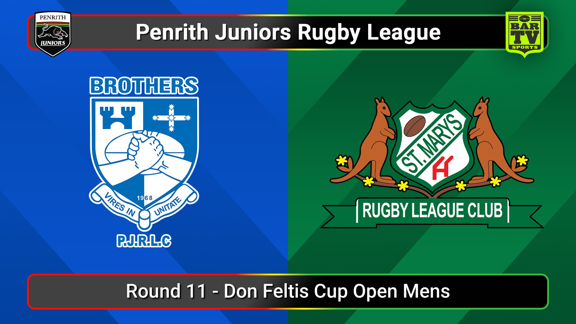 250628-video-Penrith & District Junior Rugby League Round 11 - Don Feltis Cup Open Mens - Brothers v St Marys Slate Image