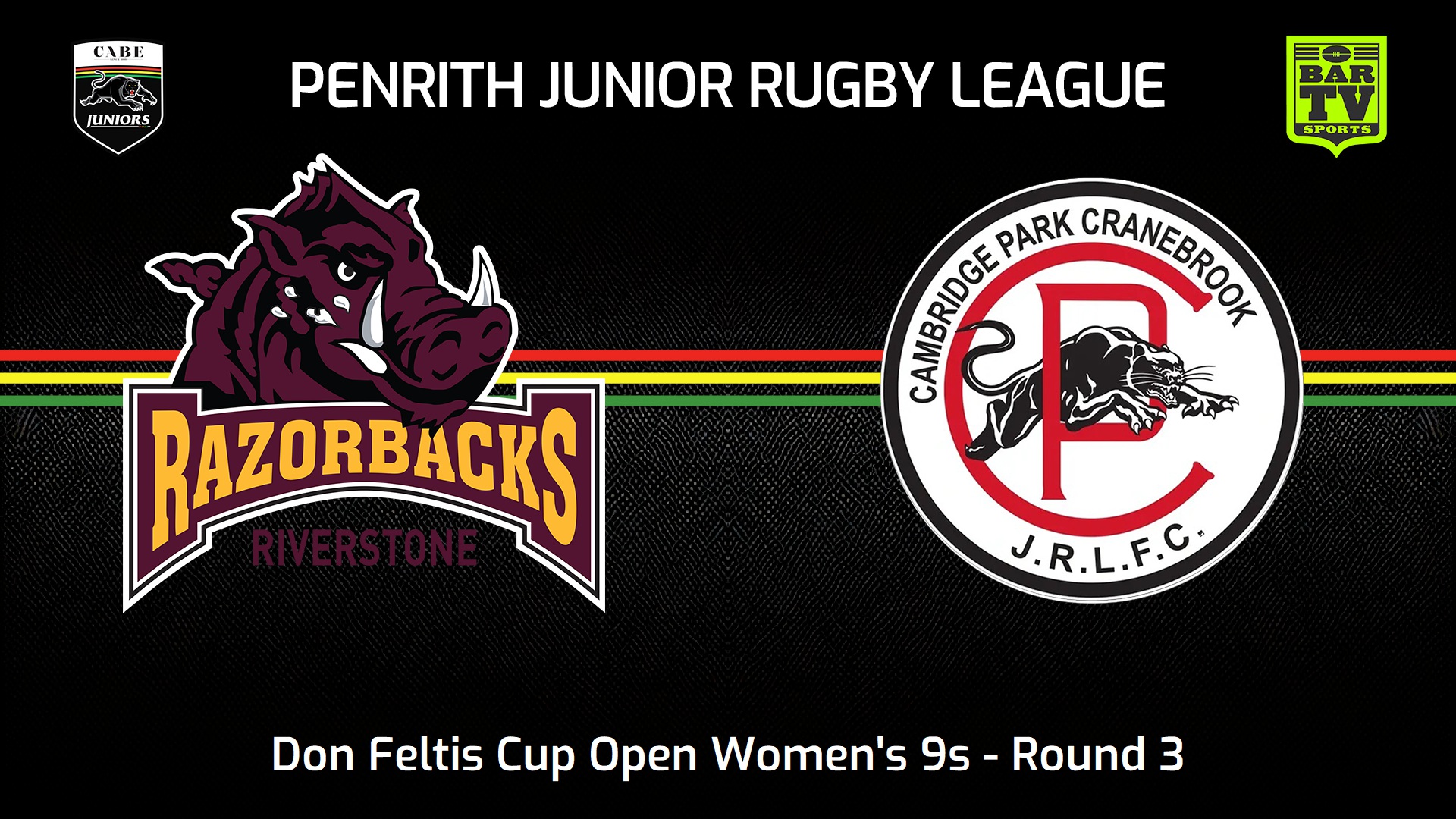 240721-video-Penrith & District Junior Rugby League Round 3 - Don Feltis Cup Open Women's 9s - Riverstone Razorbacks v Cambridge Park Slate Image