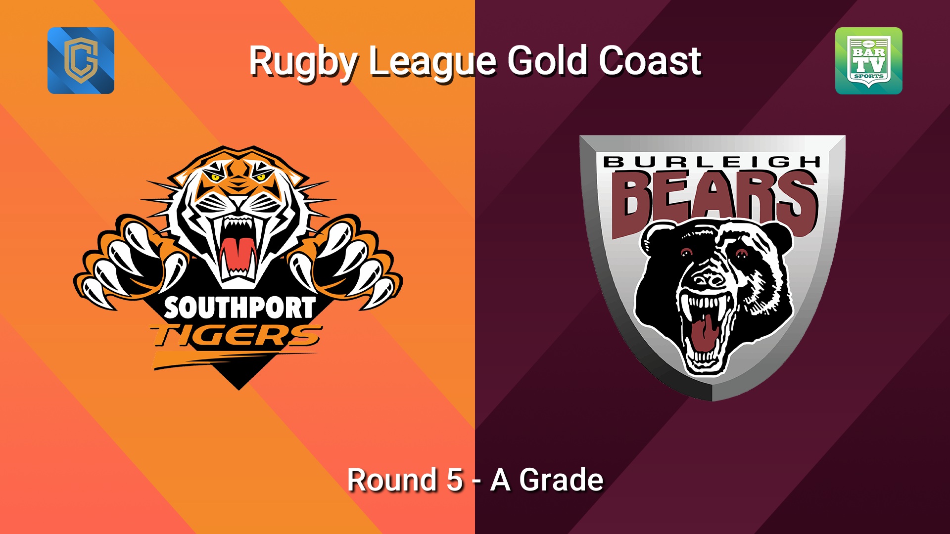 260419-video-Gold Coast Round 5 - A Grade - Southport Tigers v Burleigh Slate Image