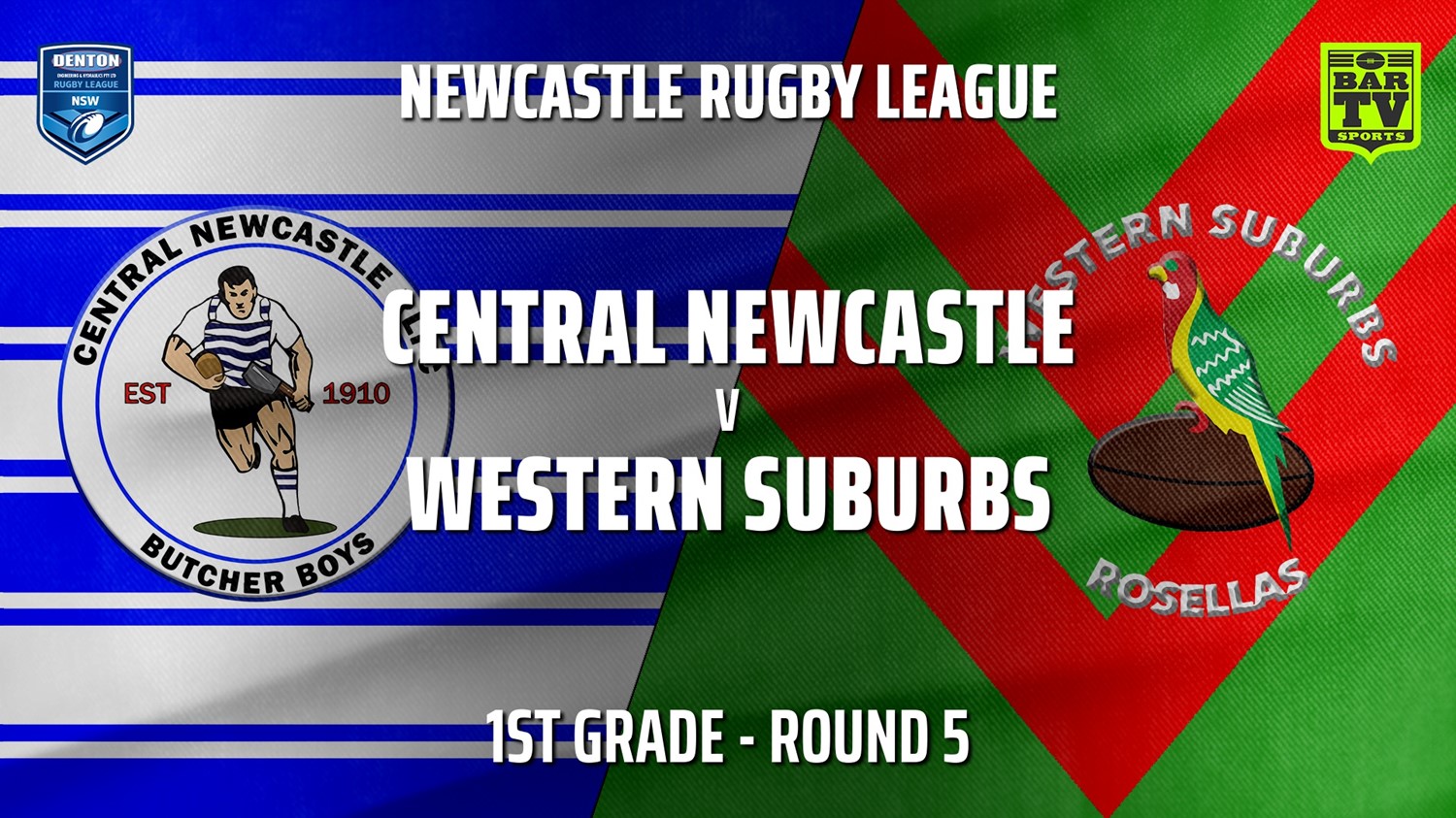 210422-Newcastle Rugby League Round 5 - 1st Grade - Central Newcastle v Western Suburbs Rosellas Minigame Slate Image
