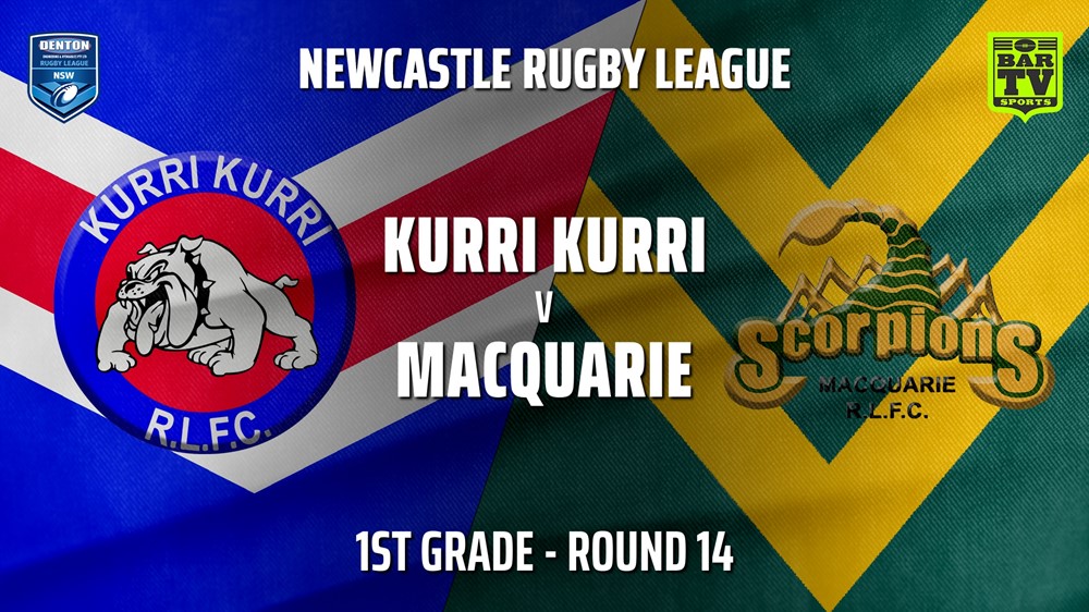 210710-Newcastle Round 14 - 1st Grade - Kurri Kurri Bulldogs v Macquarie Scorpions Slate Image