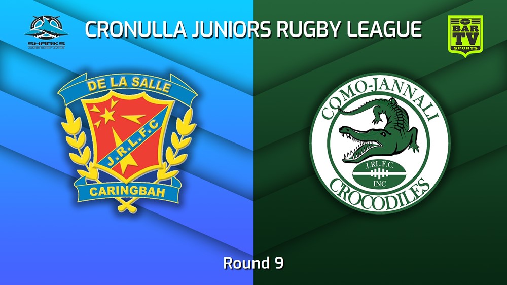 230618-Cronulla Juniors Round 9 - U13 Gold Blues Tag - De La Salle v Como Jannali Crocodiles Slate Image