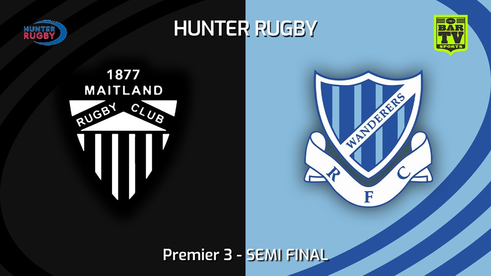 240817-video-Hunter Rugby SEMI FINAL - Premier 3 - Maitland v Wanderers Slate Image