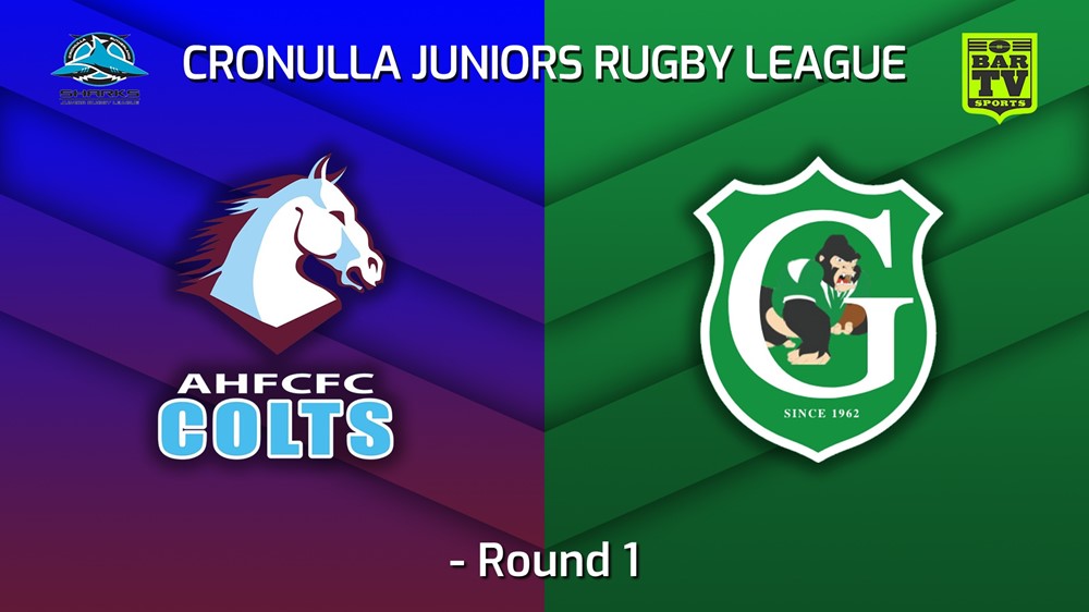 220430-Cronulla Juniors - Under 9 Bronze - Round 1 - Aquinas Colts v Gymea Gorillas (2) Slate Image
