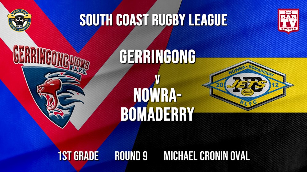 Group 7 RL Round 9 - 1st Grade - Gerringong v Nowra-Bomaderry  Slate Image