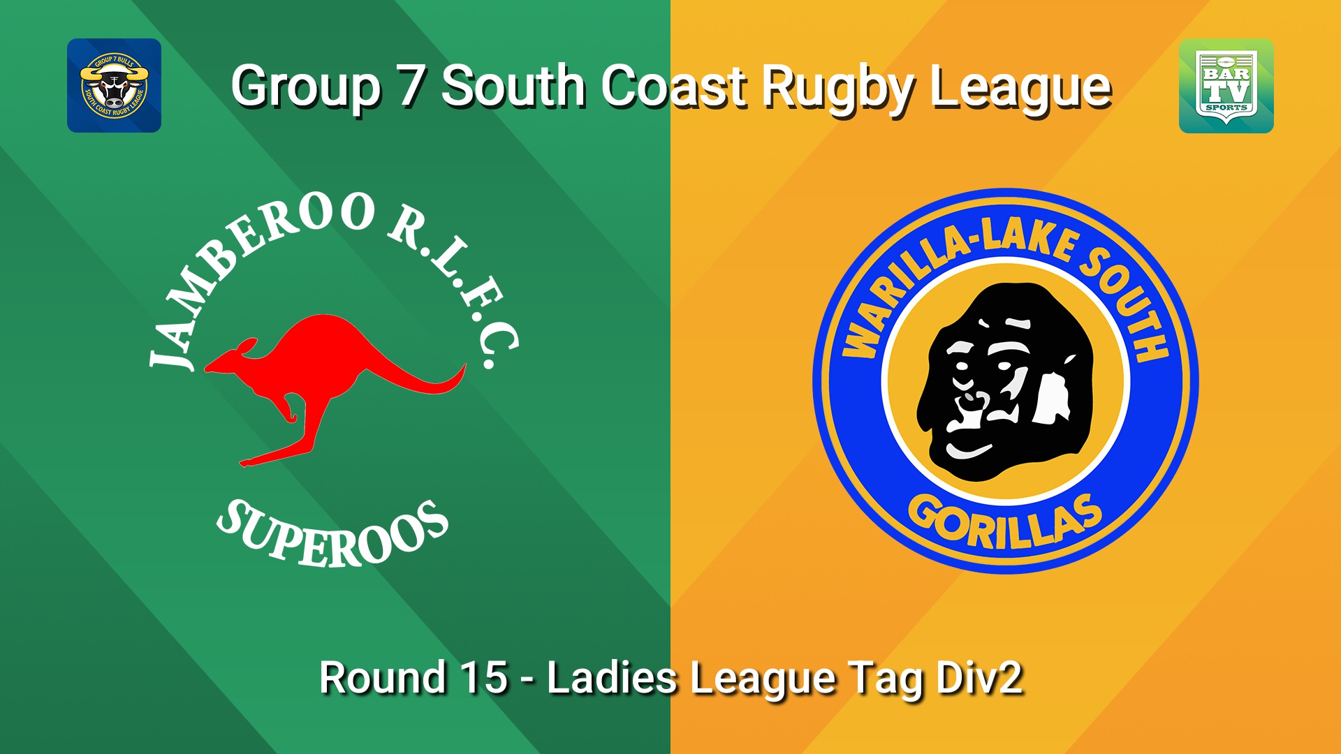 260815-video-South Coast Round 15 - Ladies League Tag Div2 - Jamberoo Superoos v Warilla-Lake South Slate Image