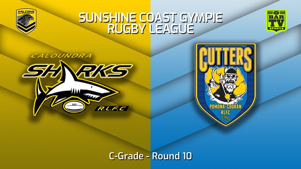 230617-Sunshine Coast RL Round 10 - C-Grade - Caloundra Sharks v Pomona Cooran Cutters Minigame Slate Image