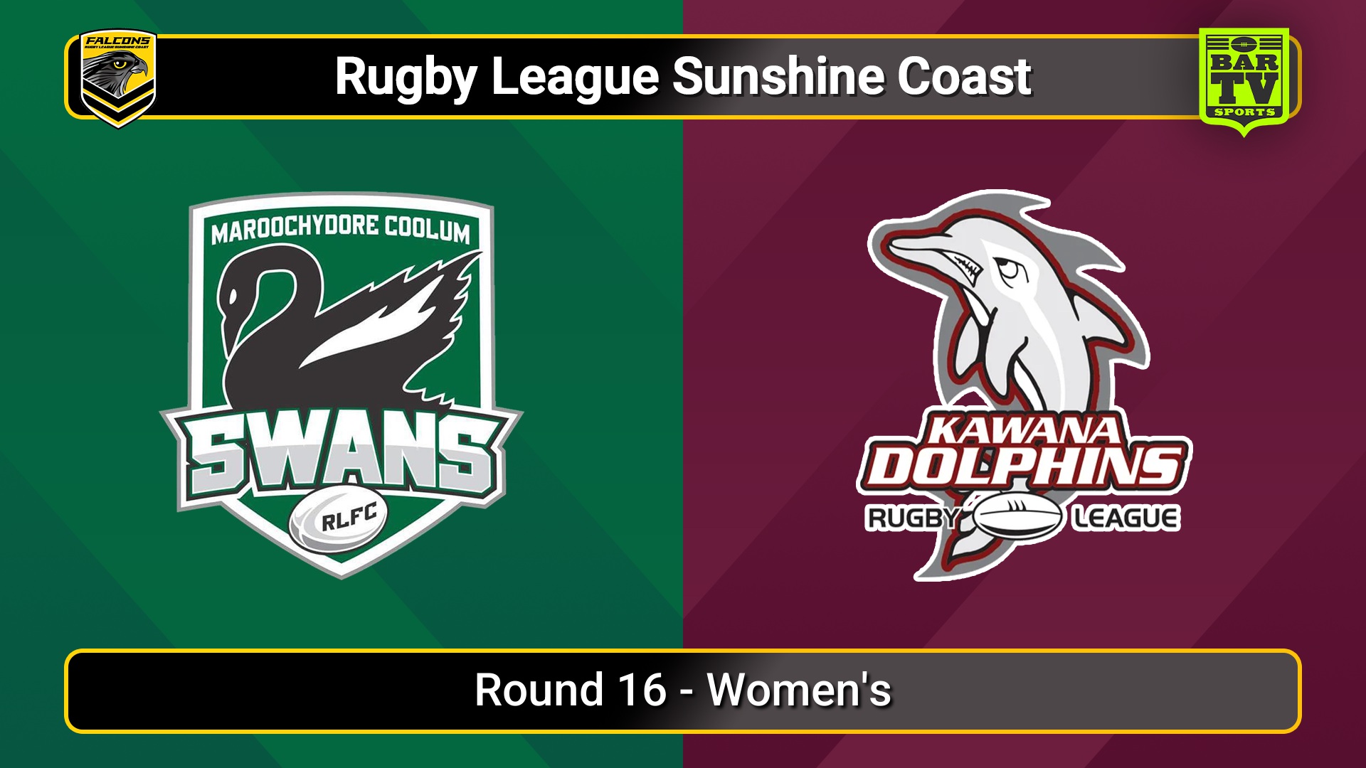250802-video-Sunshine Coast RL Round 16 - Women's - Maroochydore Swans v Kawana Dolphins Slate Image