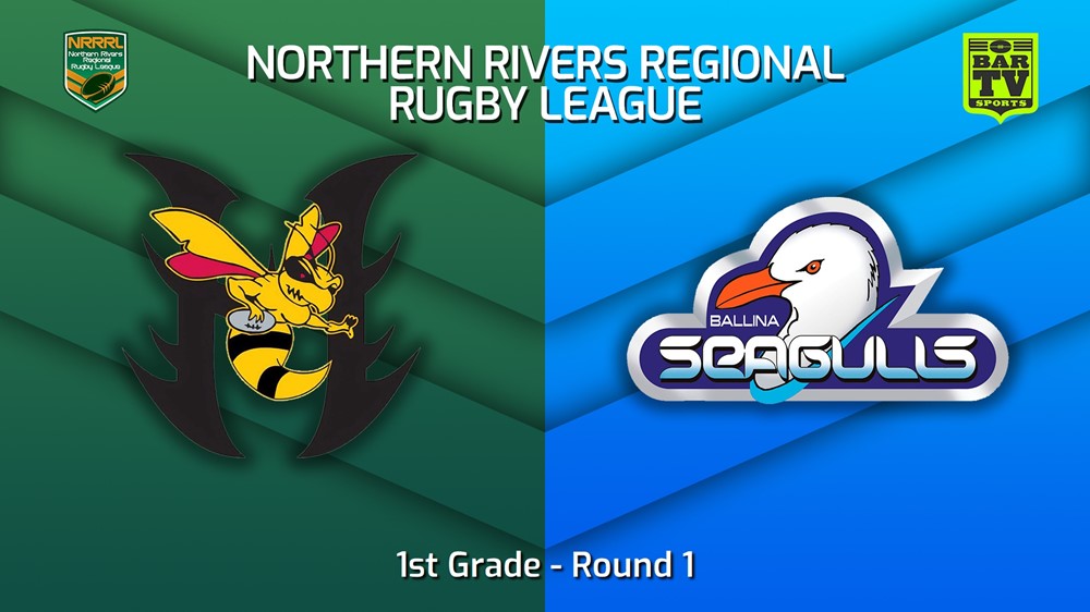 230416-Northern Rivers Round 1 - 1st Grade - Cudgen Hornets v Ballina Seagulls Slate Image