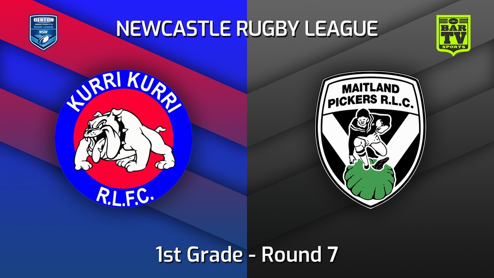 220507-Newcastle Round 7 - 1st Grade - Kurri Kurri Bulldogs v Maitland Pickers Slate Image