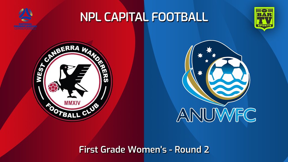 240414-Capital Womens Round 2 - West Canberra Wanderers FC W v ANU WFC Slate Image