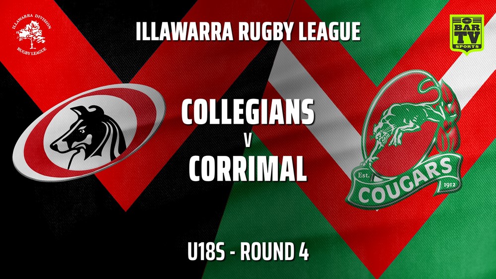 210501-IRL Round 4 - U18s - Collegians v Corrimal Cougars Slate Image
