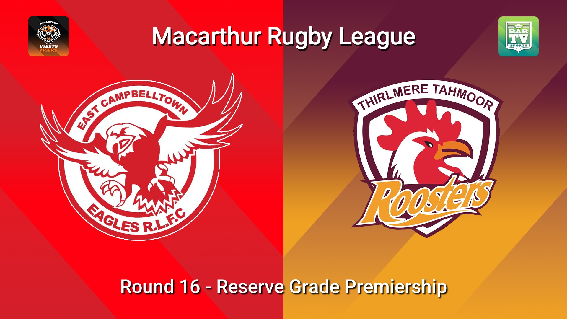 260823-video-Macarthur RL Round 16 - Reserve Grade Premiership - East Campbelltown Eagles v Thirlmere Roosters Slate Image