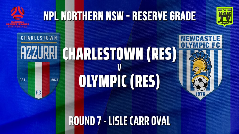 210516-NPL NNSW RES Round 7 - Charlestown Azzurri FC v Newcastle Olympic Slate Image