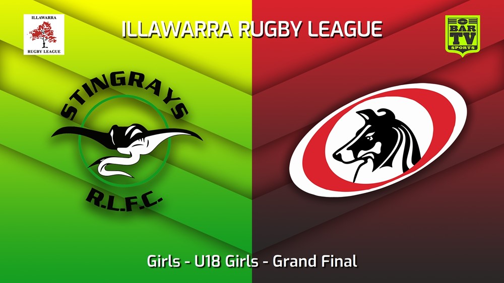 230827-Illawarra U18 Girls - Grand Final - Girls - Stingrays of Shellharbour v Collegians Minigame Slate Image