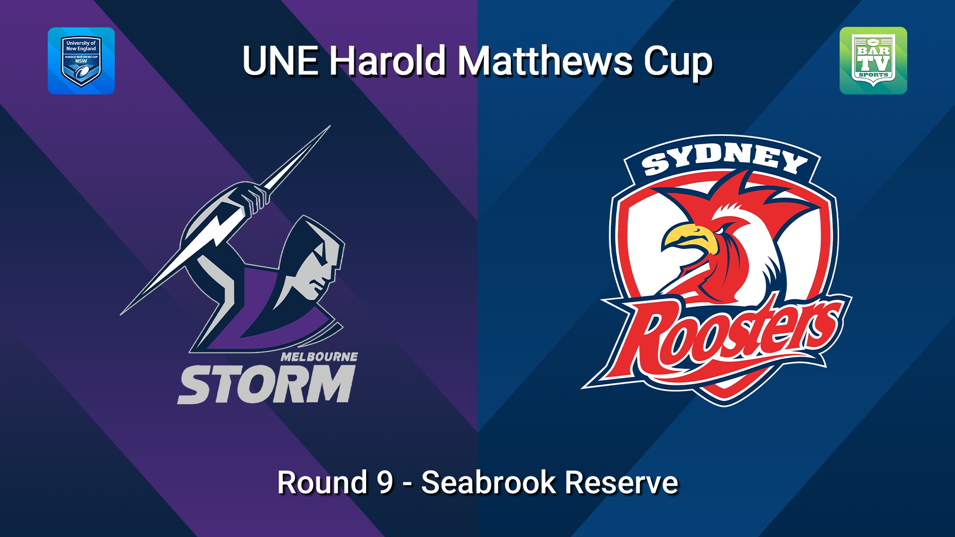 260404-video-UNE Harold Matthews Cup Round 9 - Melbourne Storm v Sydney Roosters Slate Image