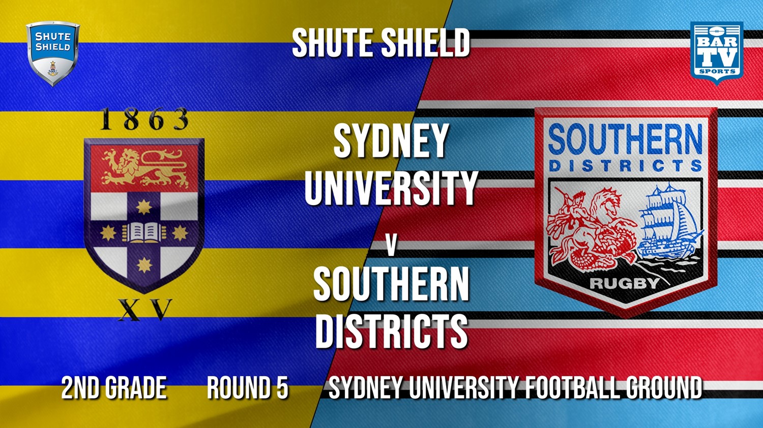 Shute Shield Round 5 - 2nd Grade - Sydney University v Southern Districts Minigame Slate Image