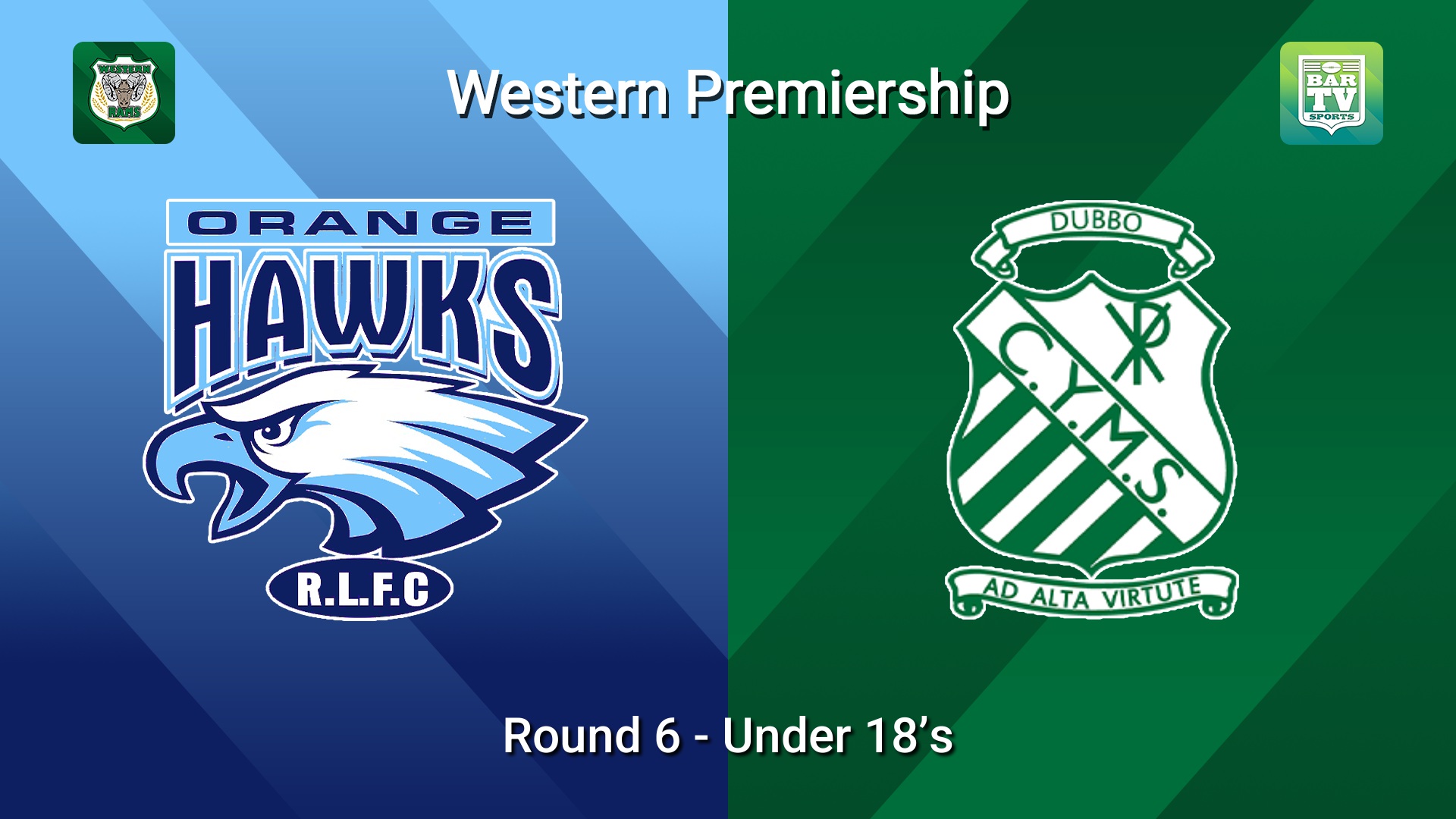 260524-video-Western Premiership Round 6 - Under 18’s - Orange Hawks v Dubbo CYMS Slate Image