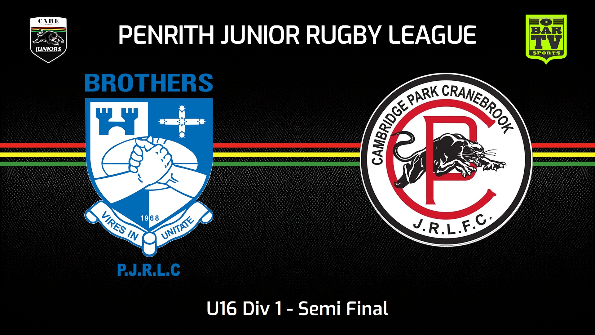 VIDEO Penrith & District Junior Rugby League Semi Final U16 Div 1