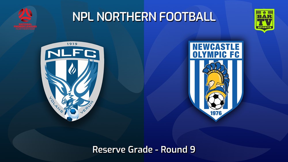 230428-NNSW NPLM Res Round 9 - New Lambton FC (Res) v Newcastle Olympic Res Minigame Slate Image