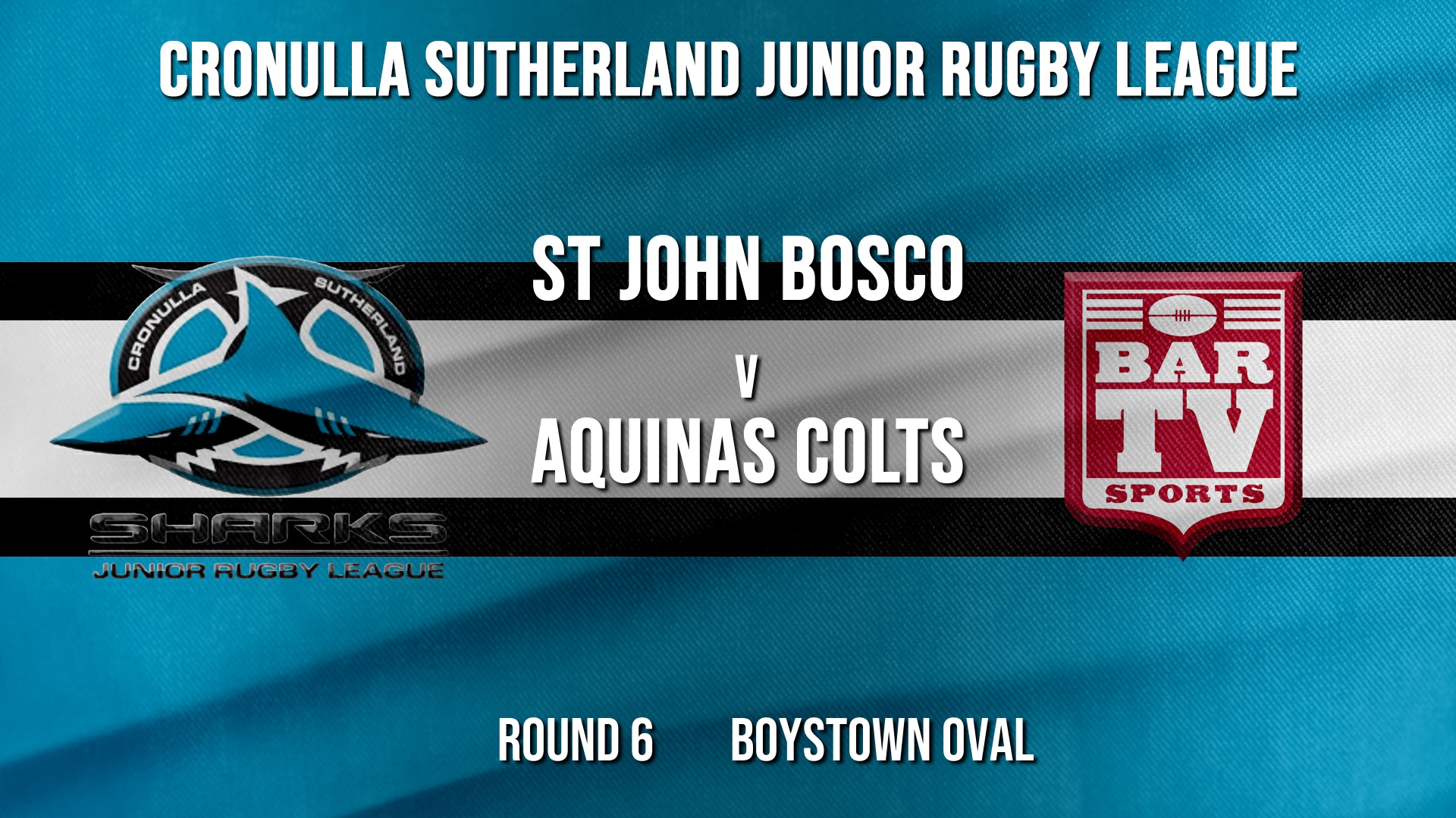 Cronulla JRL Round 6 - U/10 Blue Tag - St John Bosco v Aquinas Colts Slate Image