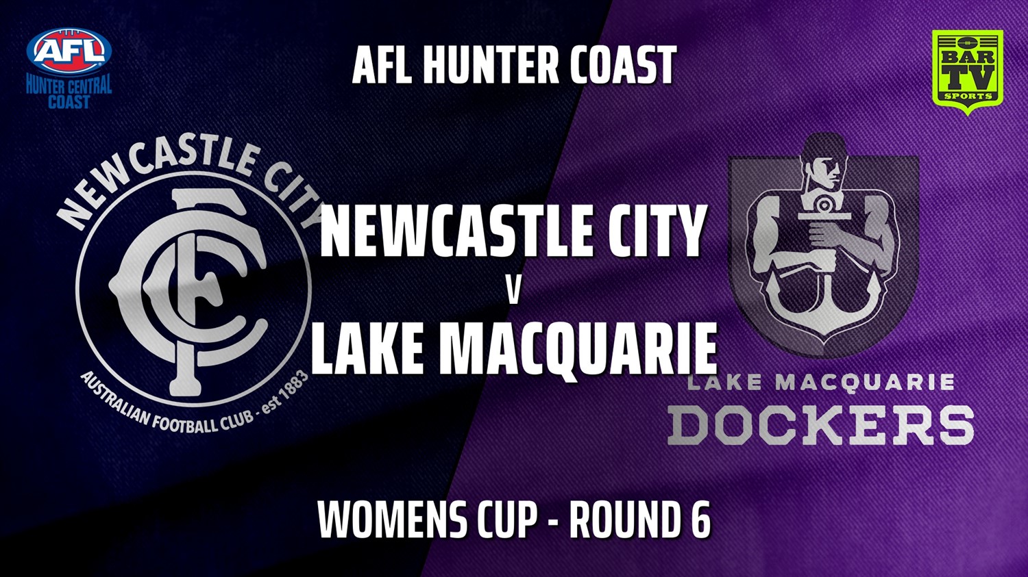 210515-AFL HCC Round 6 - Womens Cup - Newcastle City  v Lake Macquarie Dockers Slate Image