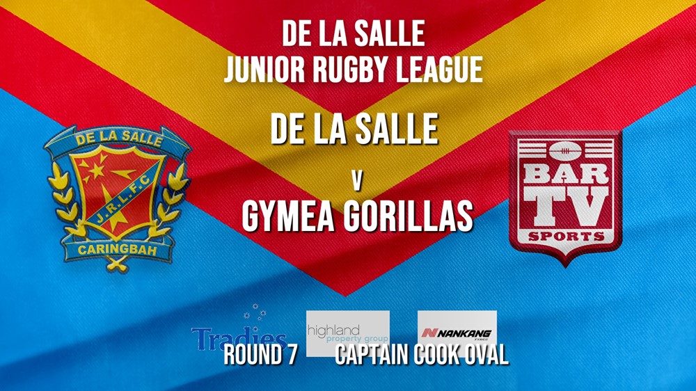 De La Salle Round 7 - U/14 Blue Tag - De La Salle v Gymea Gorillas Slate Image