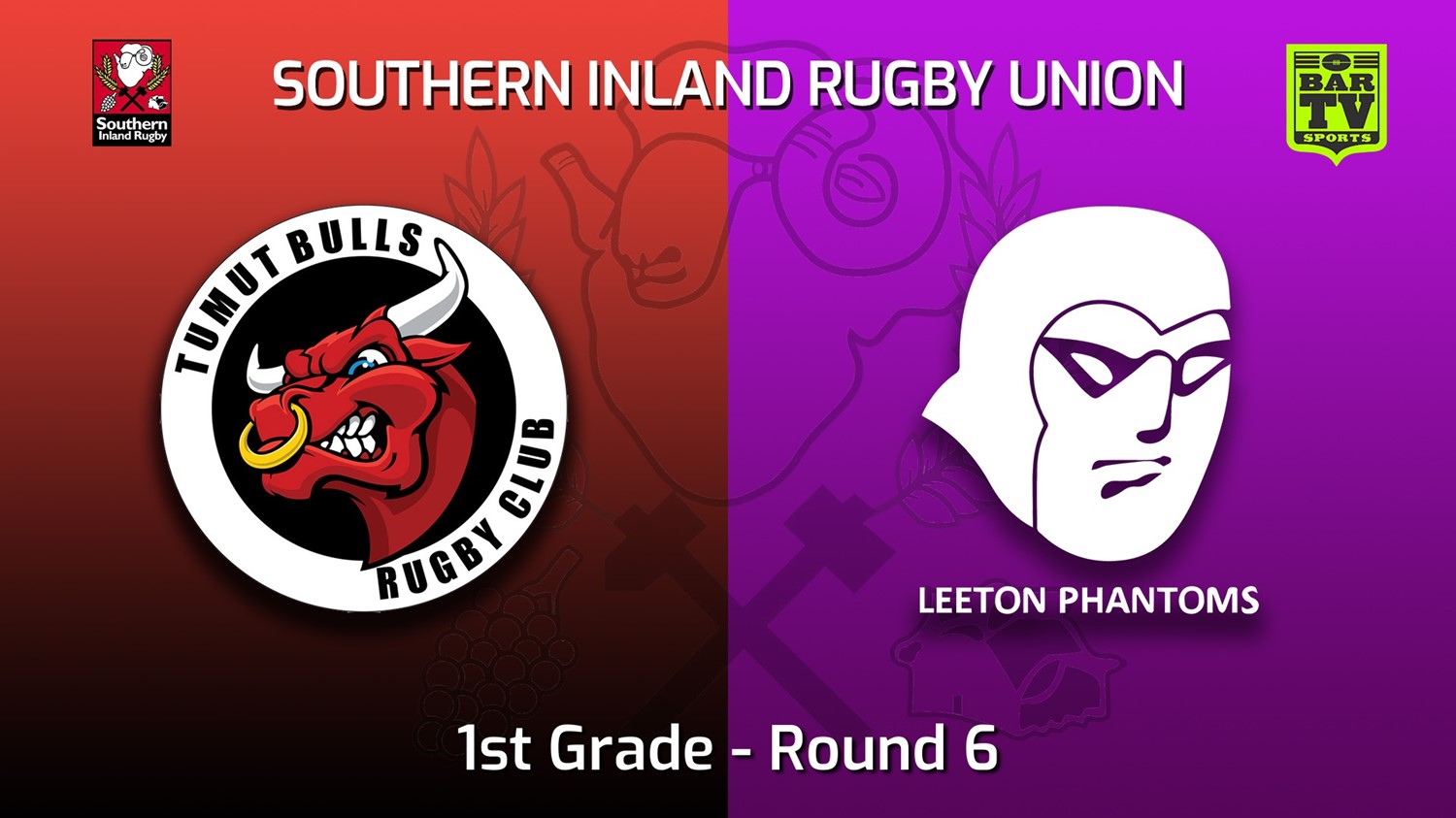 220514-Southern Inland Rugby Union Round 6 - 1st Grade - Tumut Bulls v Leeton Phantoms Slate Image