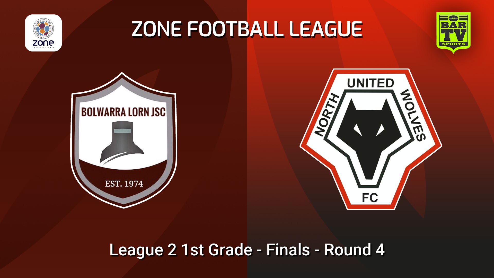 260926-video-Newcastle Zone Football League Finals - Round 4 - League 2 1st Grade - Bolwarra Lorn JSC v North United Slate Image