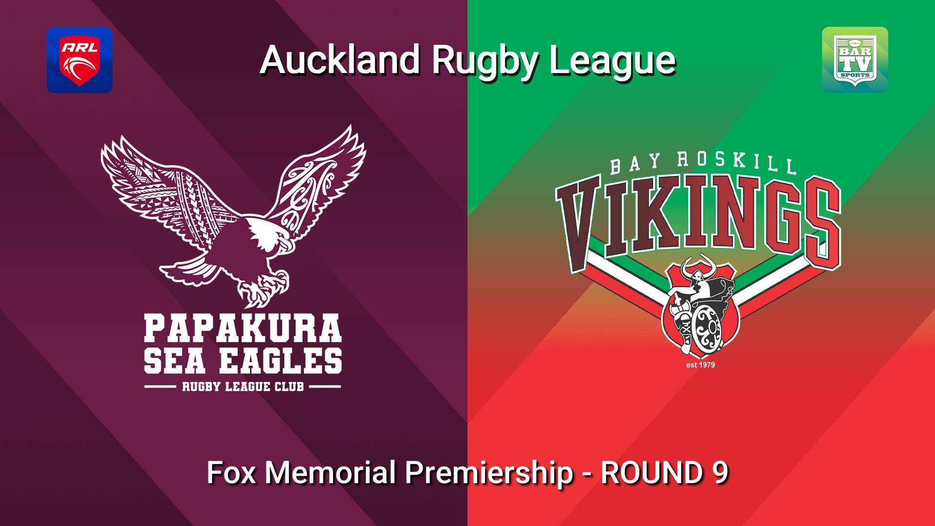 260620-video-Auckland RL ROUND 9 - Fox Memorial Premiership - Papakura Sea Eagles v Bay Roskill Vikings Slate Image