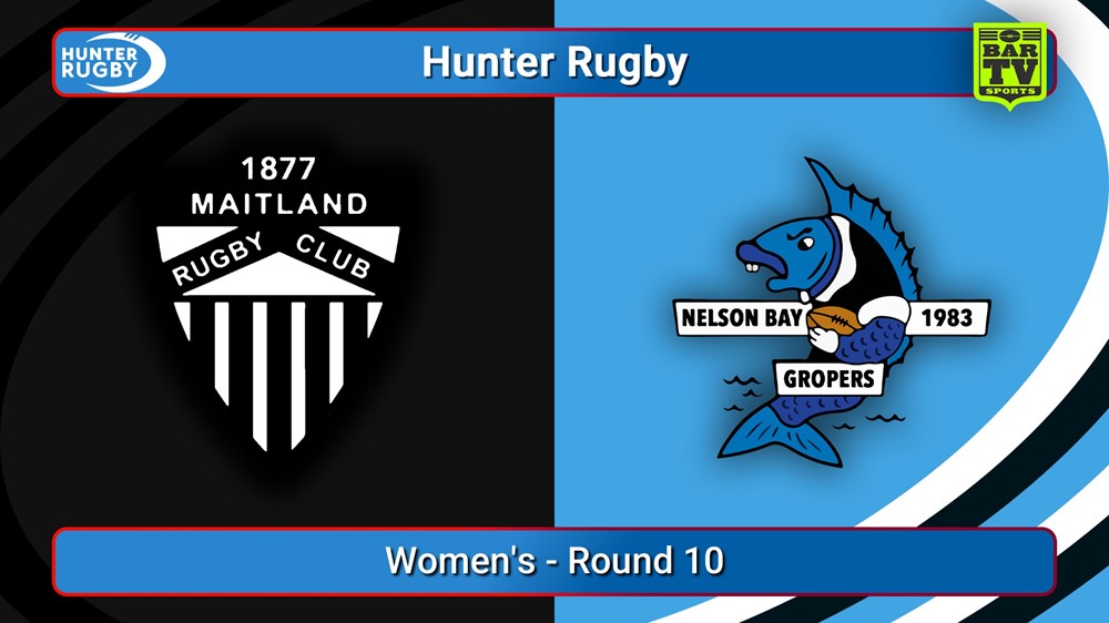 250705-video-Hunter Rugby Round 10 - Women's - Maitland v Nelson Bay Gropers Slate Image