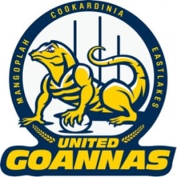 MCUE Goannas Logo