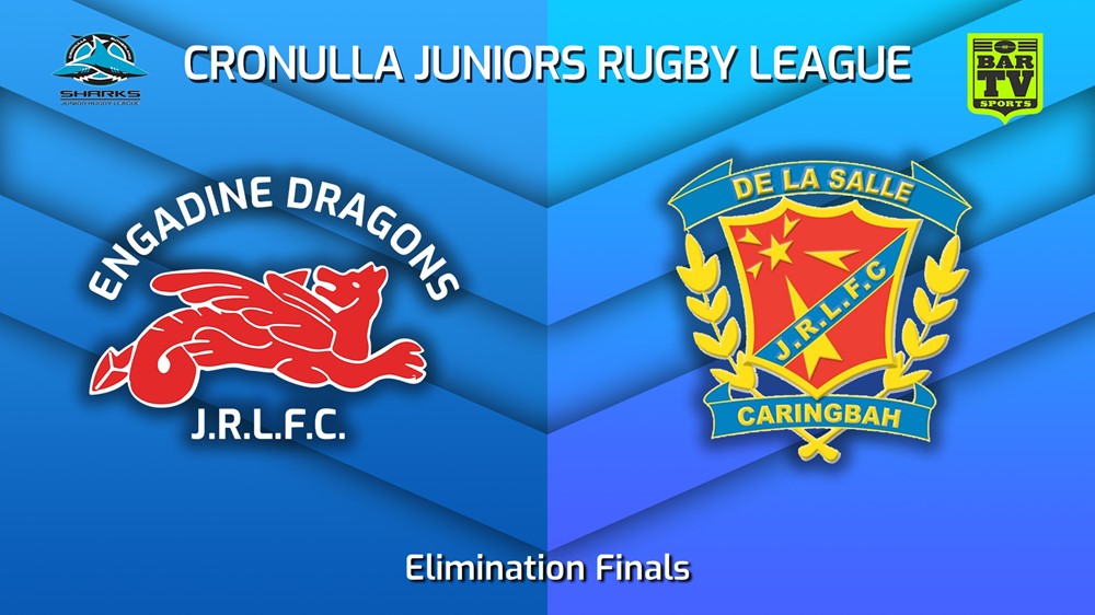 230812-Cronulla Juniors Elimination Finals - U13 Silver - Engadine Dragons v De La Salle Slate Image