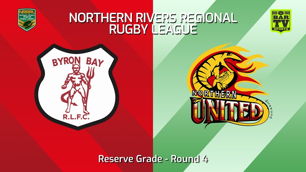 240428-video-Northern Rivers Round 4 - Reserve Grade - Byron Bay Red Devils v Northern United Minigame Slate Image