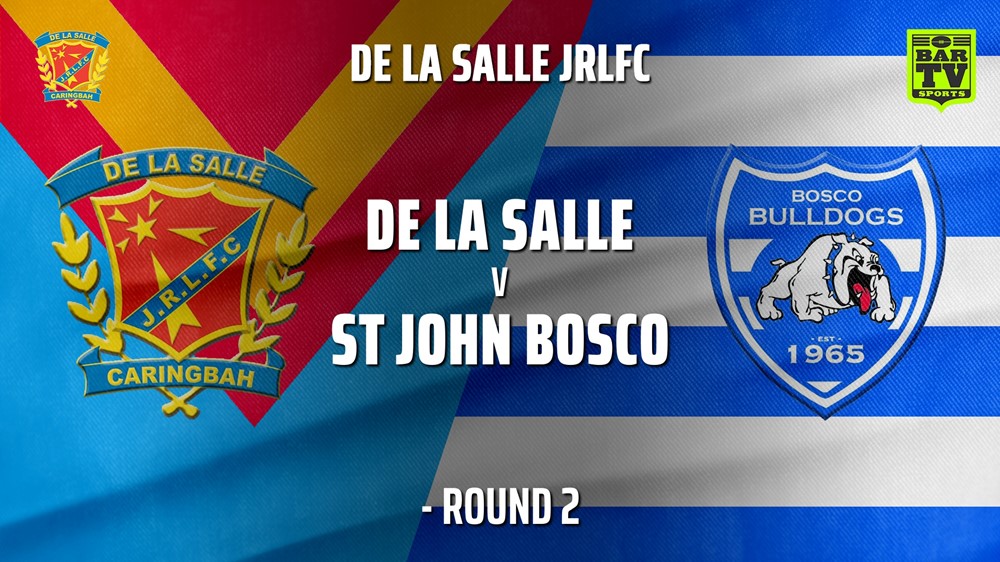 210509-De La Salle - Blues Tag Under 16s  Round 2 - De La Salle v St John Bosco Bulldogs Slate Image