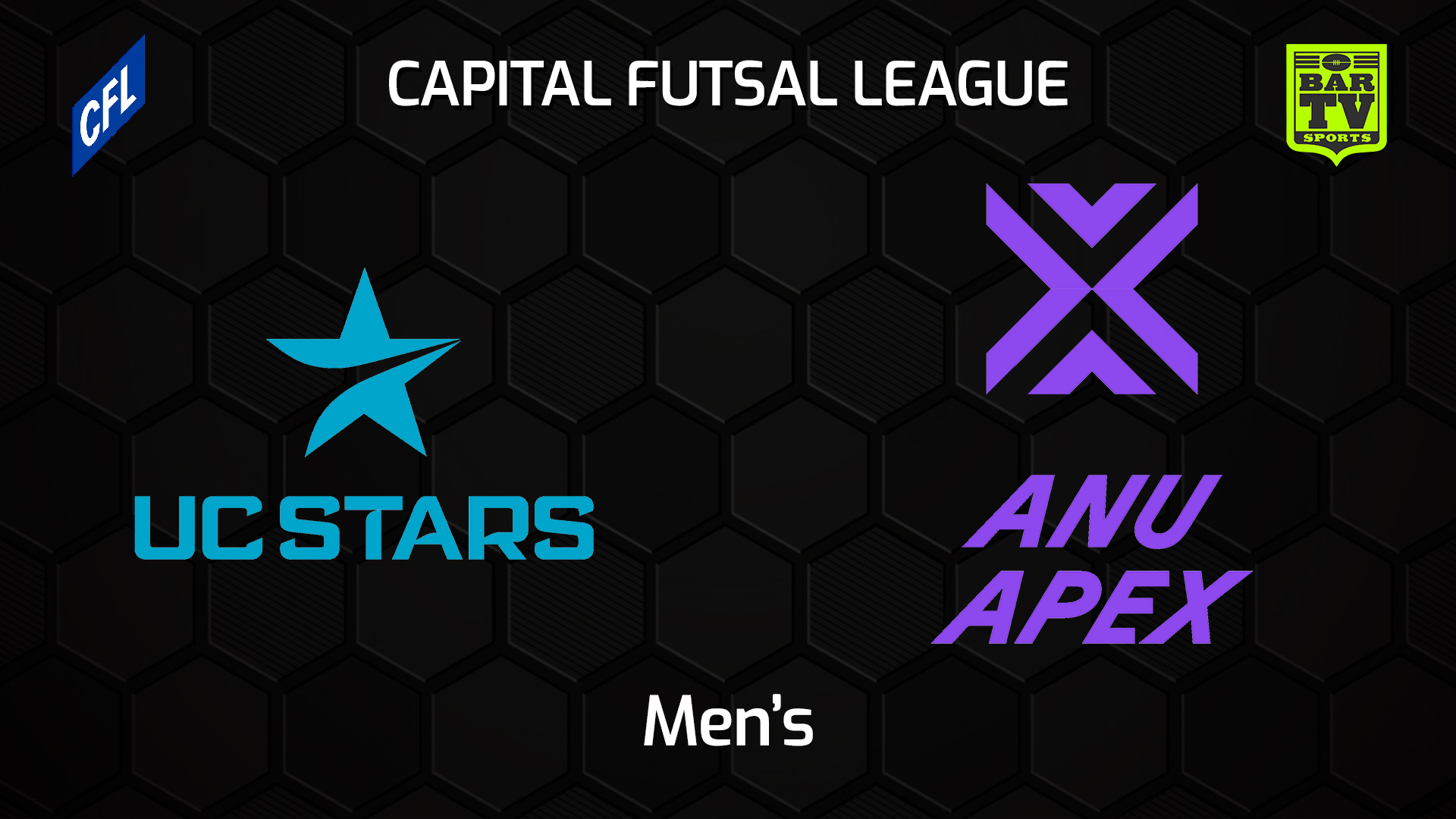221028-Capital Football Futsal Round 1 - MEN'S - UC Stars FC v ANU APEX Slate Image