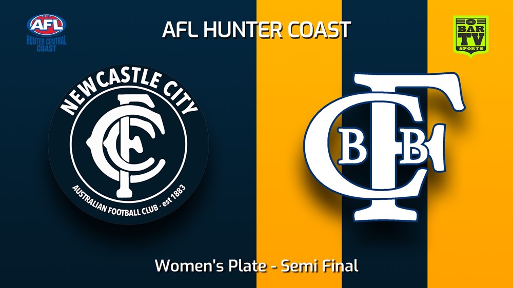 230902-AFL Hunter Central Coast Semi Final - Women's Plate - Newcastle City  v Bateau Bay Slate Image